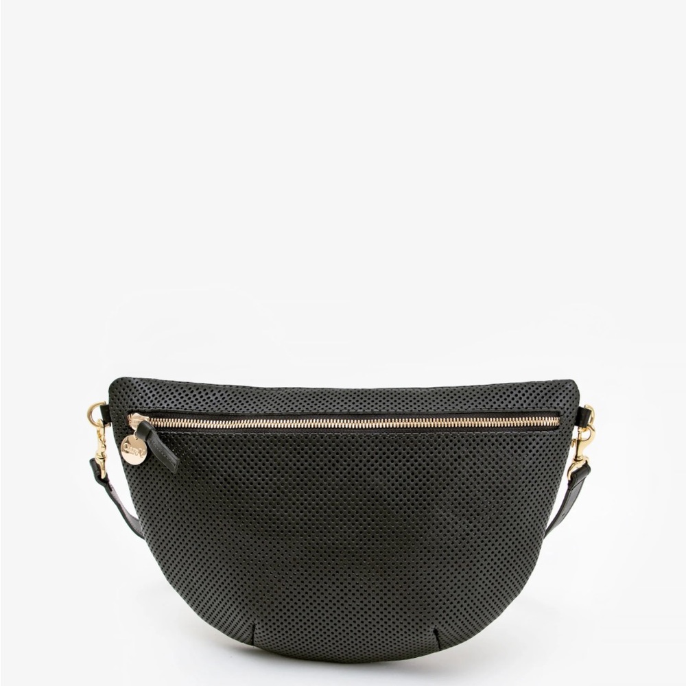 Grande Fanny black perf NWT, comes with fabric bag